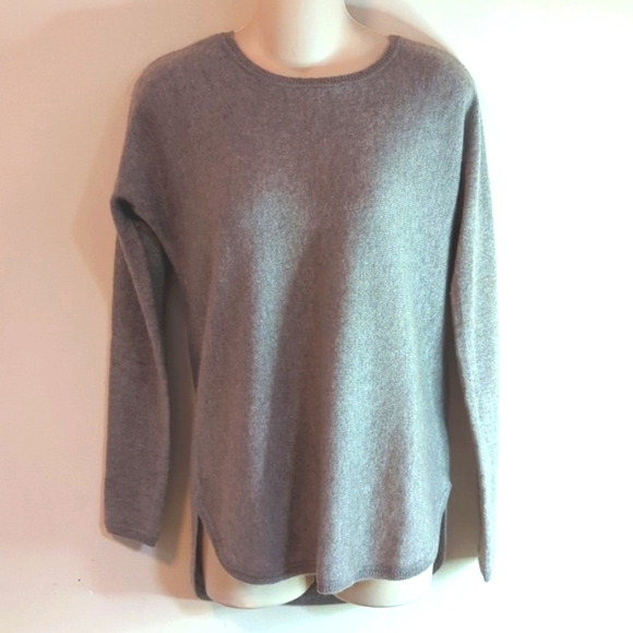 Max Studio 100% Cashmere 2 Ply Crewneck Pullover Sweater S - Picture 2 of 13